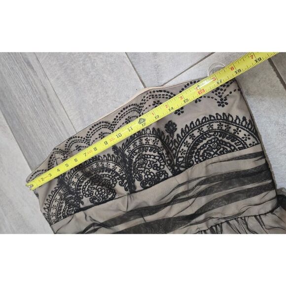 David’s Bridal Strapless Prom Dress Women's Size 16 Vintage 2009 Y2K - Picture 8 of 9